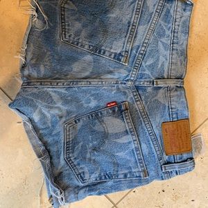 Levis Jean shorts